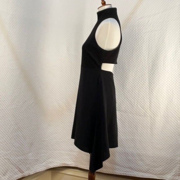 Cinq a Sept Julia Black Cutout Dress Size 8 - Picture 3 of 7